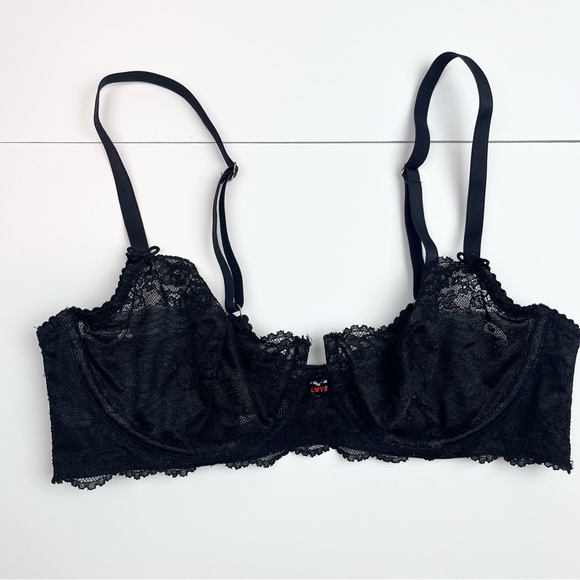 Savage x FENTY Sexy Lace Candy Hearts Bralette - Picture 2 of 11